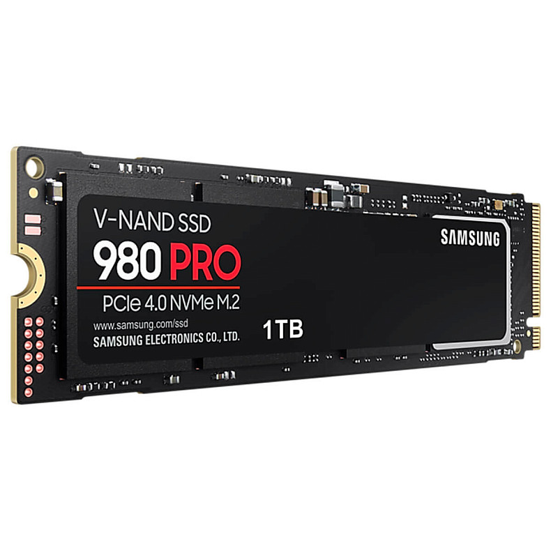 SSD диск Samsung 980 PRO 1ТB M.2 PCIe 4.0 x4 NVMe V-NAND MLC (MZ-V8P1T0BW)