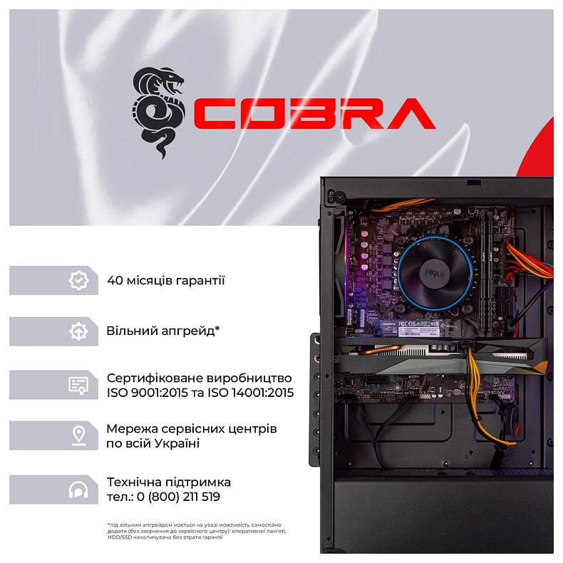 Персональный компьютер COBRA Advanced (I11F.16.H1S2.165.A4193)