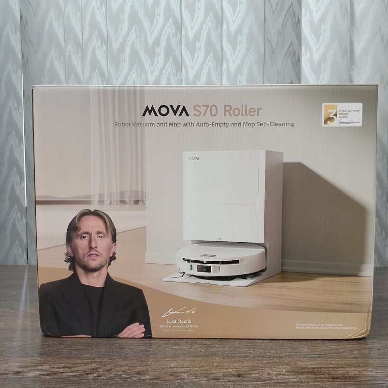 Робот-пилосос миючий MOVA S70 Roller White - Уцінка