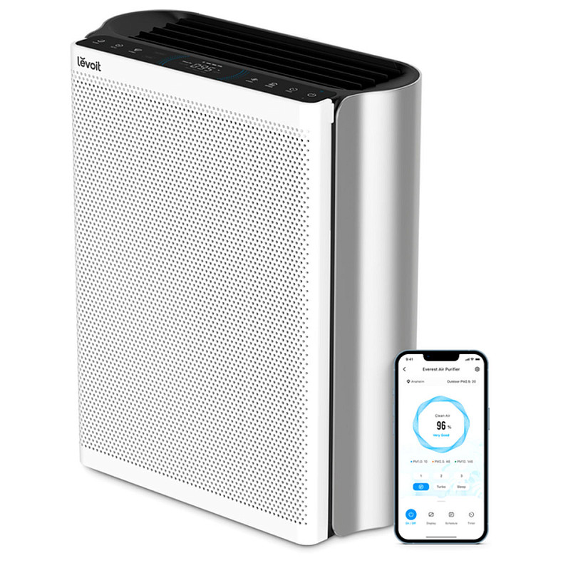 Воздухоочиститель Levoit VeSync Everest Air Smart True HEPA LAP-E551S-AEUR (HEAPAPLVSEU0148Y)