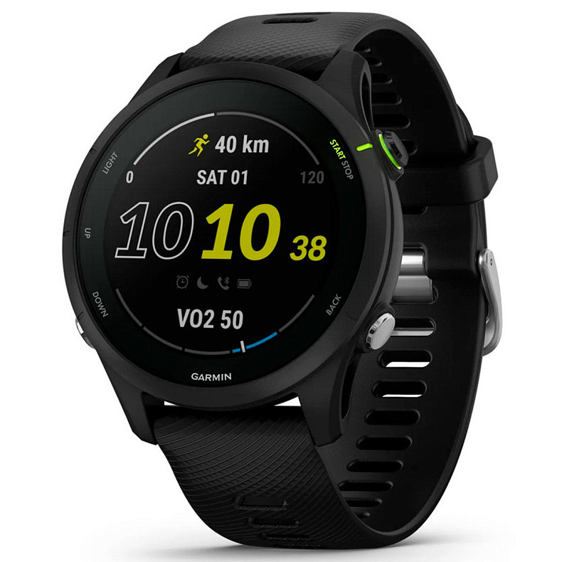 Спортивний годинник Garmin Forerunner 255 Music Black