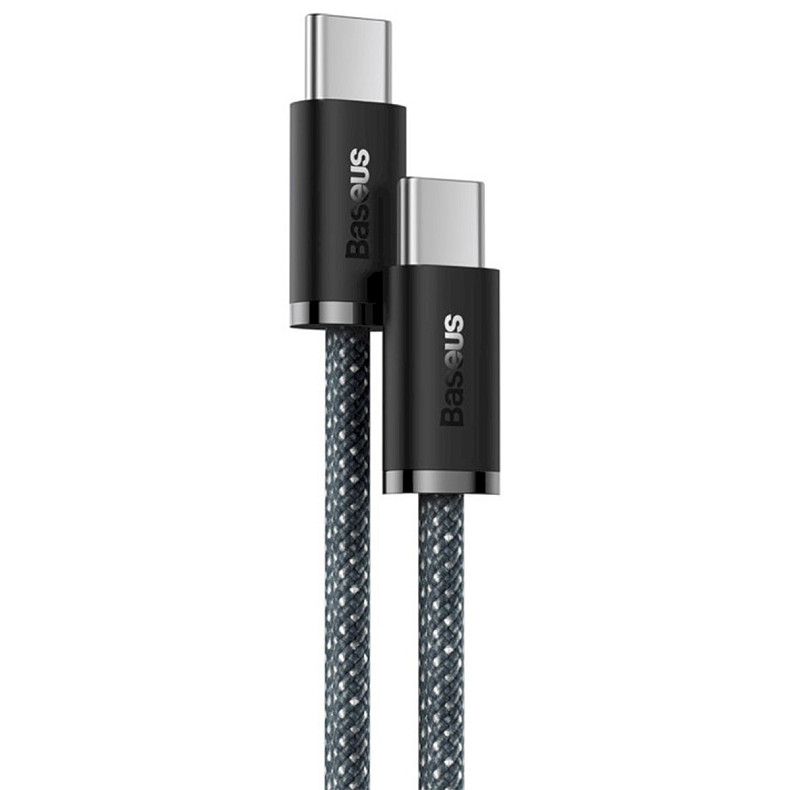 Кабель Baseus Dynamic Series Fast Charging Data Cable Type-C to Type-C 100W 1m Slate Gray