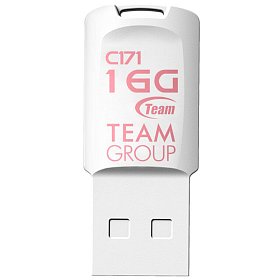 Флеш накопитель 16GB Team C171 White (TC17116GW01)