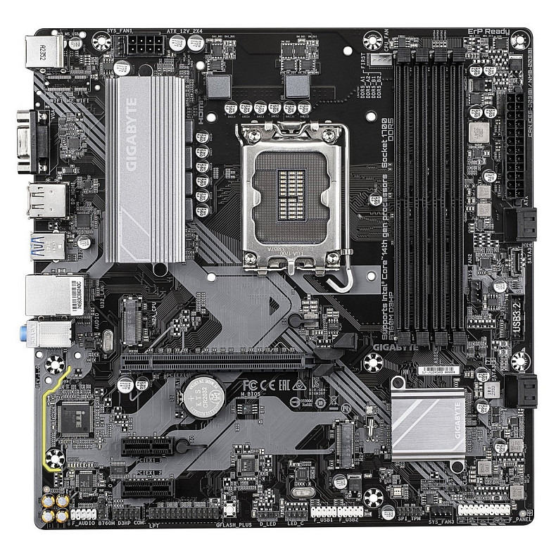 Материнская плата Gigabyte B760M D3HP Socket 1700