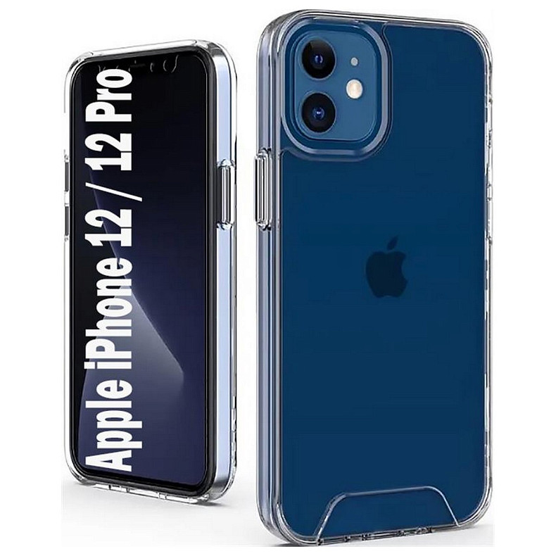 Чeхол-накладка BeCover Space Case для Apple iPhone 12/12 Pro Transparancy (707793)