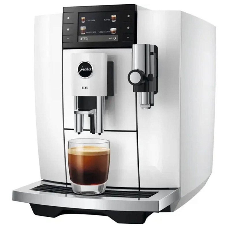 Кофемашина JURA E8 Piano White ED (15747)