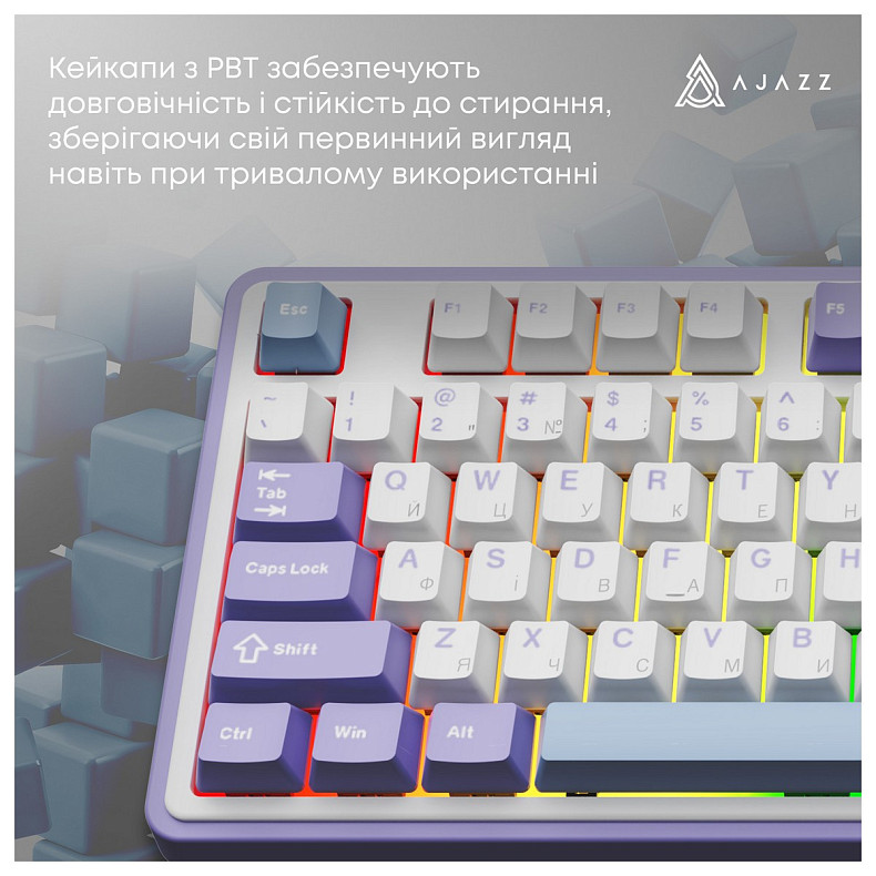 Клавиатура Ajazz AK980 V2 Gift Switch V2 White (AK980-V2-G-PWB)
