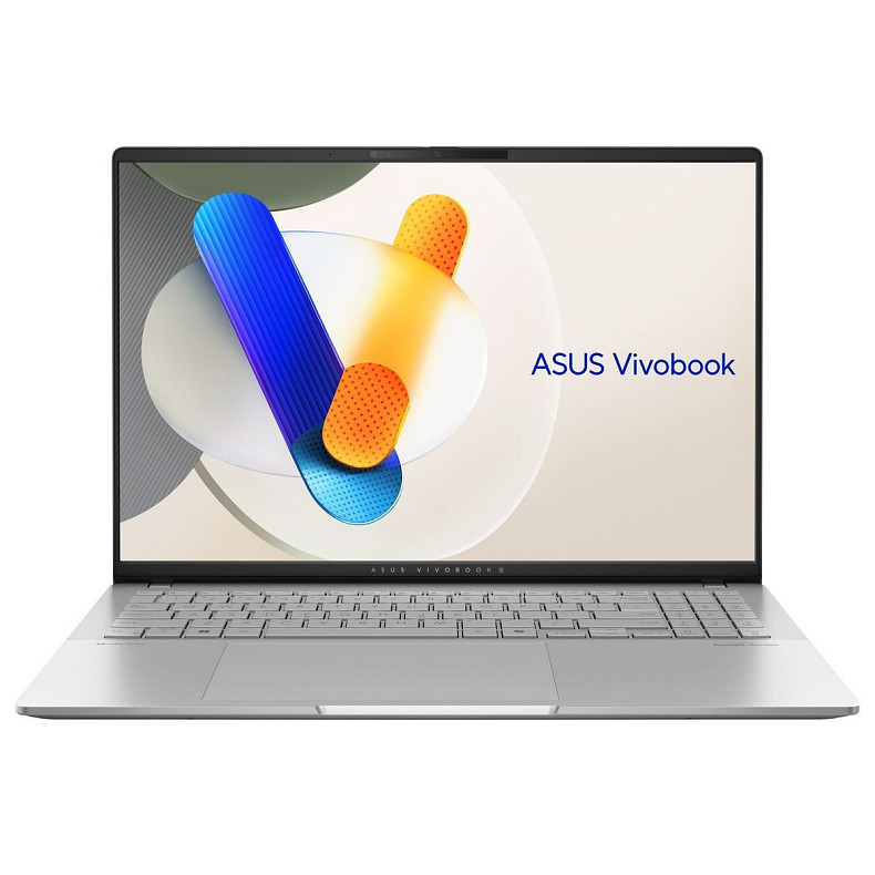 Ноутбук ASUS Vivobook S 16 M5606KA-RI010 16" 3K OLED, AMD AI 7 350, 16GB, F1TB, UMA, NoOS, Сріблясти