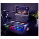 Підставка для ноутбука Trust GXT 1126 Aura (17") RGB Black
