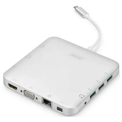 Док-станция DIGITUS USB-C, 11 Port (DA-70863)