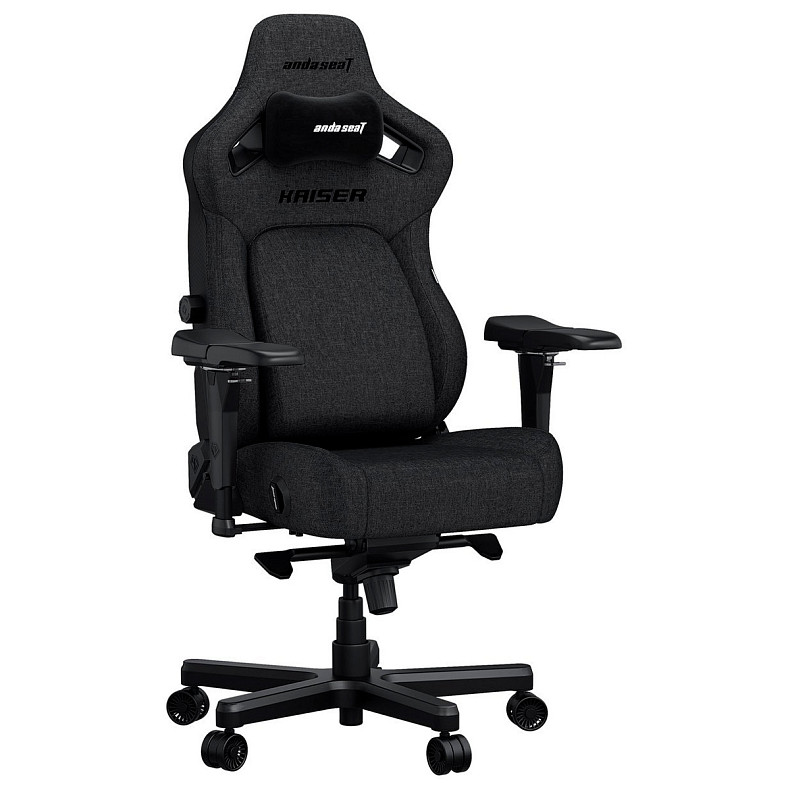 Крісло для геймерів Anda Seat Kaiser 4 Dark gray Fabric Size L (AD12YDDC-L-20-GB-CF)