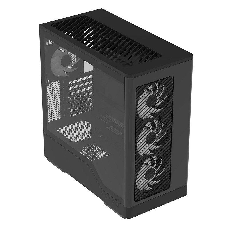 Корпус AeroCool D520A-BK-v1 Black (ACCM-DS05143.11)