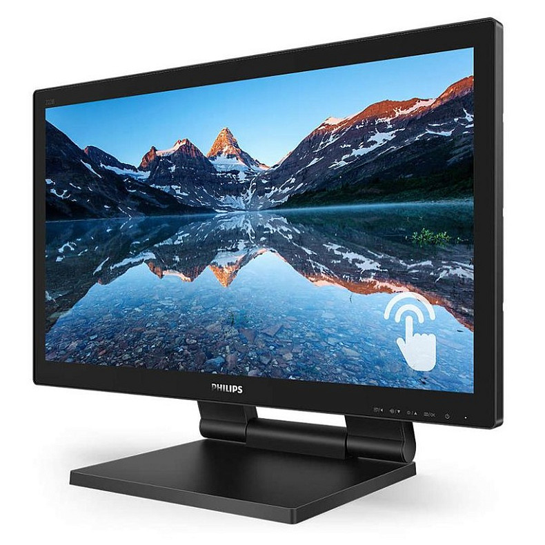 Монитор Philips 21.5" 222B9T/00 TN Black SmoothTouch