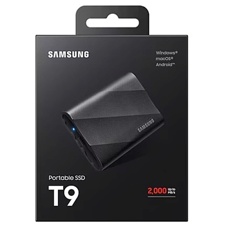 SSD диск USB 1.0TB Samsung T9 Black (MU-PG1T0B/EU)