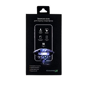 Защитное стекло Grand-X для Apple iPhone 14 Pro 9D Black (AIP14PR9D)