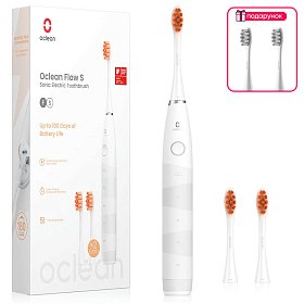 Електрична зубна щітка Oclean Flow S Sonic White - біла