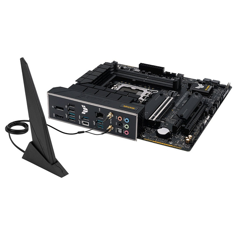 Материнская плата ASUS TUF GAMING B760M-PLUS WIFI D4 s1700 B760 4xDDR4 M.2 HDMI DP Wi-Fi BT mATX