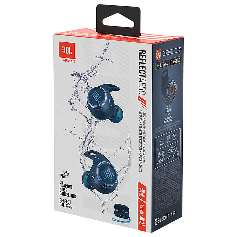 Наушники JBL Reflect Aero TWS Blue (JBLREFLECTAEROBLU)