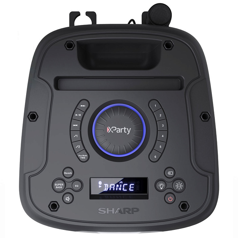 Портативна колонка Sharp Party Speaker PS-949 Black
