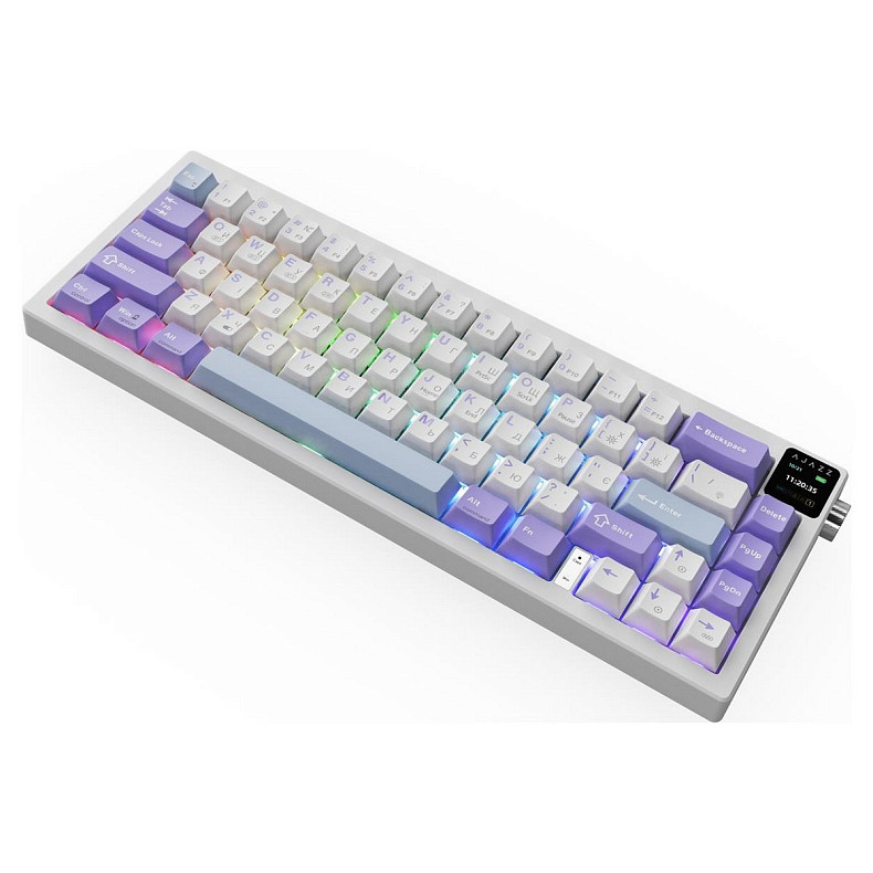Клавіатура Ajazz AK650 Flying Fish Switch Purple (AK650-FF-PWB)