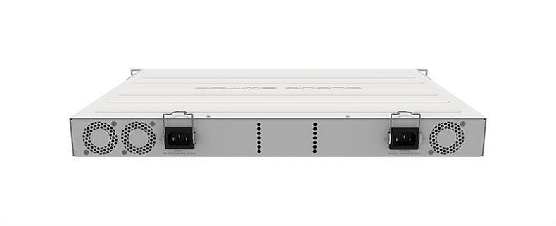 Комутатор MikroTik CRS354-48P-4S + 2Q + RM (48xGE PoE +, 4xSFP +, 2xQSFP +, 750W max, L3)