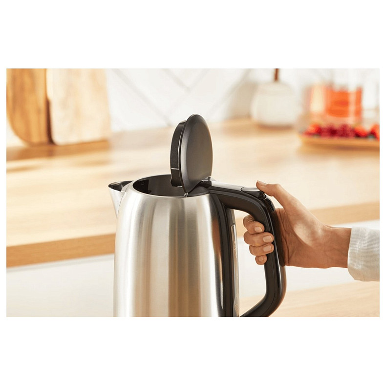 Електрочайник Tefal Subito 1.7л, нерж. сталь, чорний