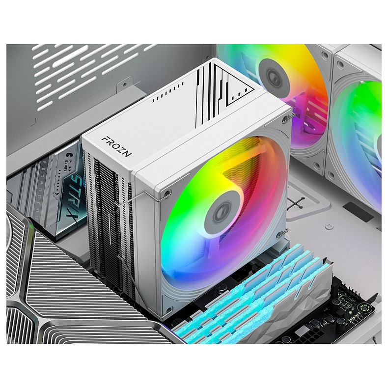 Кулер процесорний ID-Cooling Frozn A410 SE ARGB White