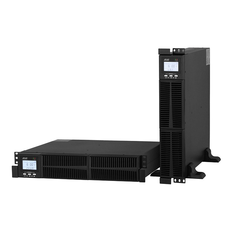 ИБП 2E OD2000RT, 2000VA/1800W, RT2U, LCD, USB, 4xSchuko