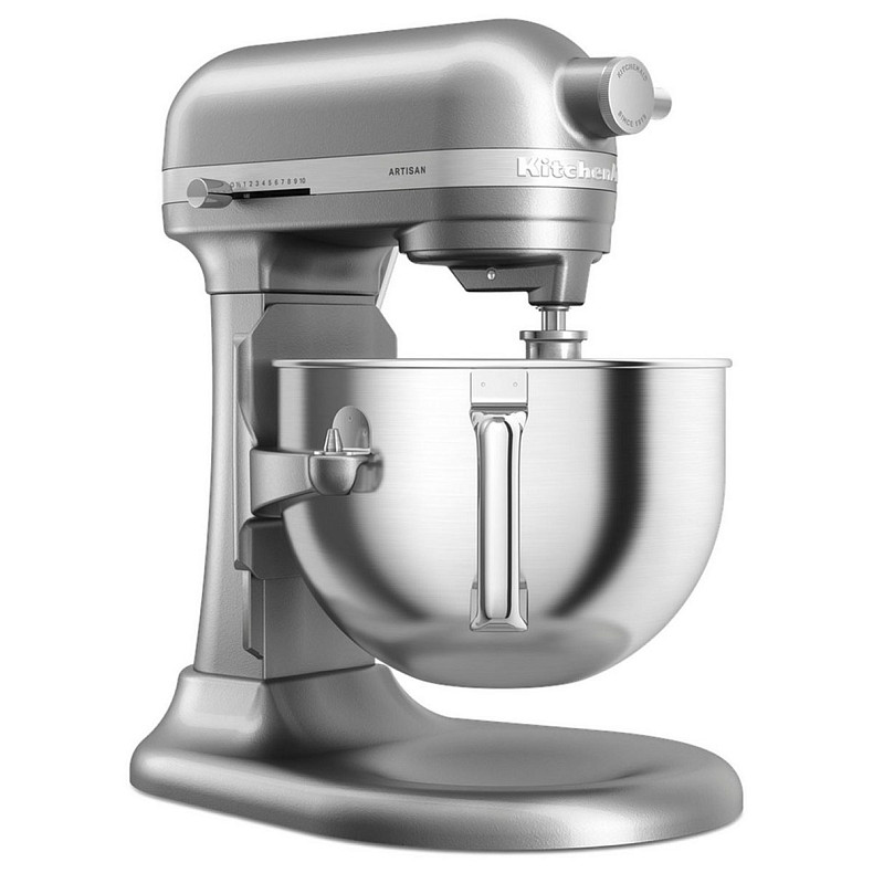 Кухонный комбайн KitchenAid Artisan 5,6 л 5KSM60SPXECU с подъемной чашей, серебристый