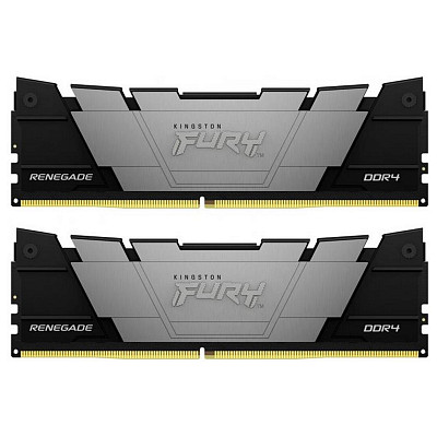 ОЗУ Kingston DDR4 32GB KIT (16GBx2) 3200 FURY Renegade Черный