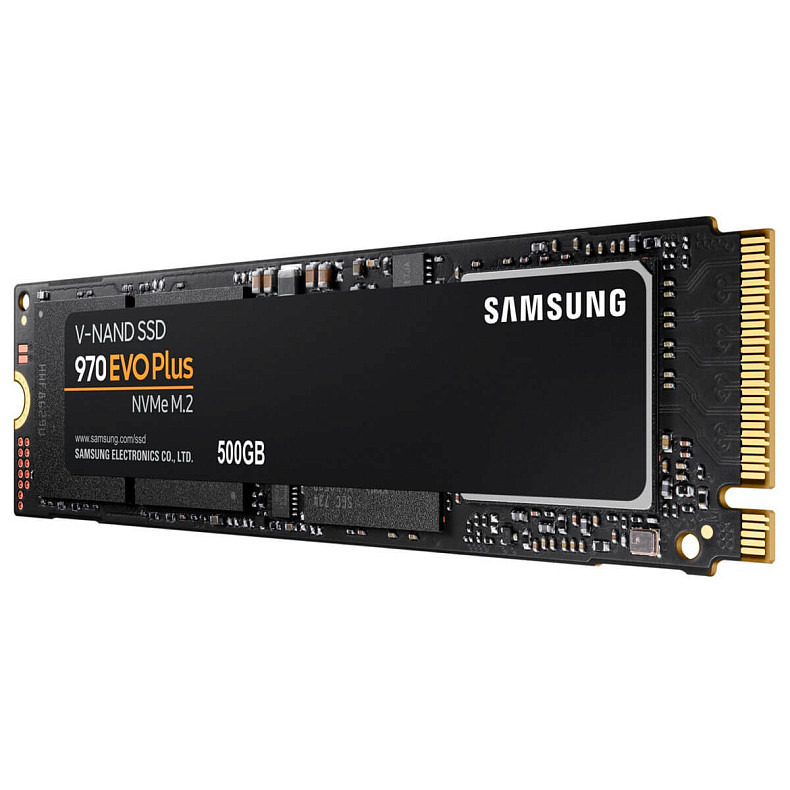 SSD диск Samsung 970 EVO Plus 500GB M.2 PCIe 3.0 x4 V-NAND MLC (MZ-V7S500BW)