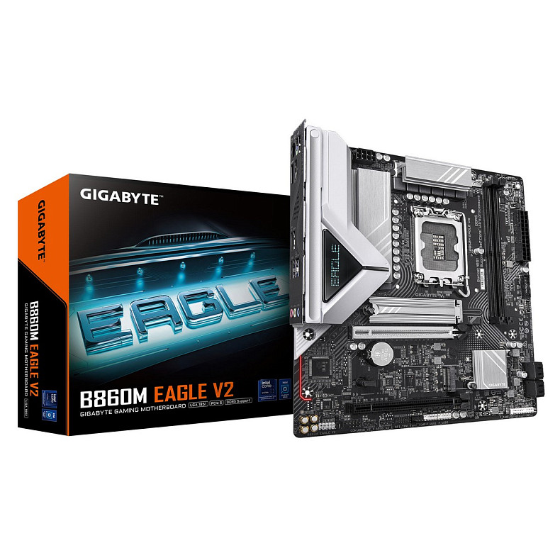 Материнская плата GIGABYTE B860M EAGLE V2 s1851 B860 2xDDR5 M.2 HDMI DP mATX