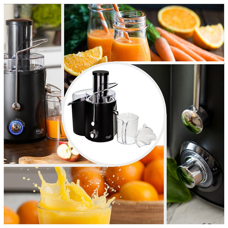 Соковитискач Adler AD 4127 black