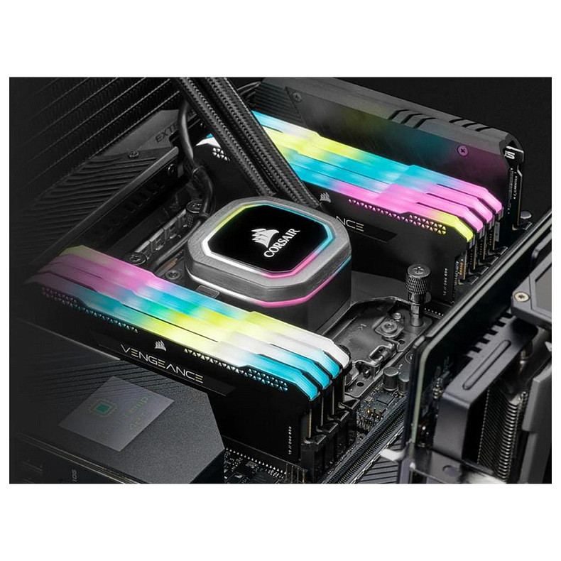 ОЗП Corsair 32GB (2x16GB) DDR4 3600MHz Vengeance RGB Pro SL (CMH32GX4M2D3600C18)