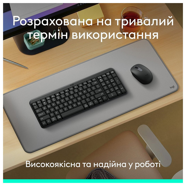 Бездротова Logitech K250 Graphite (920-013822)