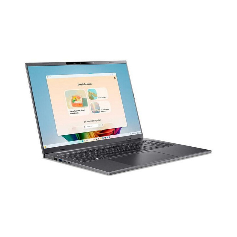 Ноутбук Acer Aspire 16 A16-11M 16" WUXGA IPS, Qualcomm X X1-26-100, 32GB, F1TB, UMA, Win11, серый
