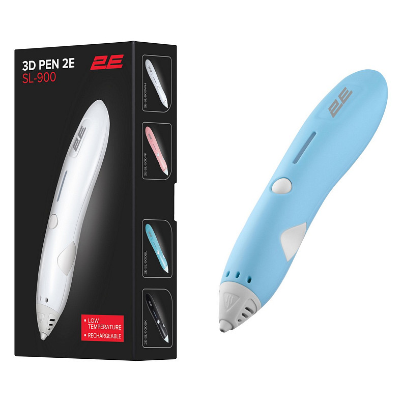 Ручка 3D 2E SL 900 блакитна (2E-SL-900BL)