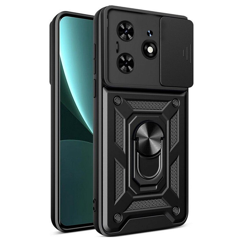 Чохол-накладка BeCover Military для Tecno Spark 20 (KJ5n) Black (712168)