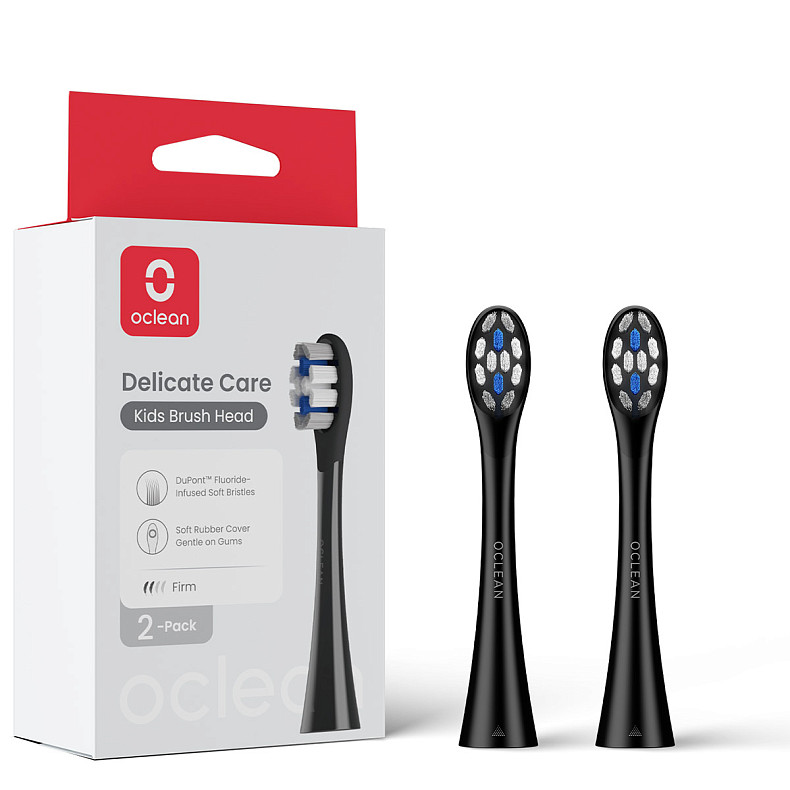 Насадка Oclean X Kids P3K8 black-2 шт