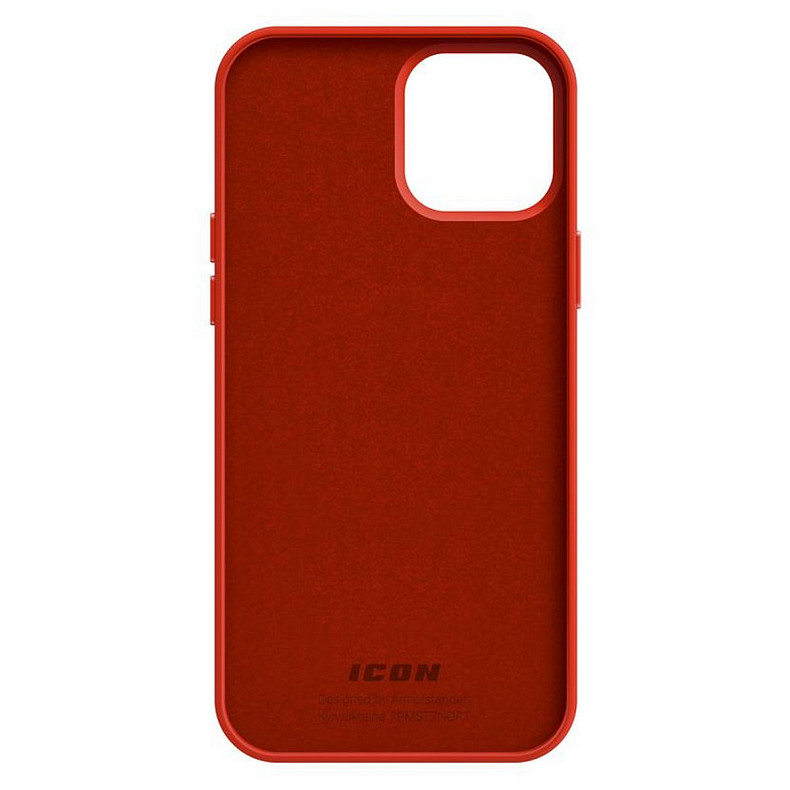 Чохол-накладка Armorstandart Icon2 для Apple iPhone 12 Pro Max Red (ARM60576)