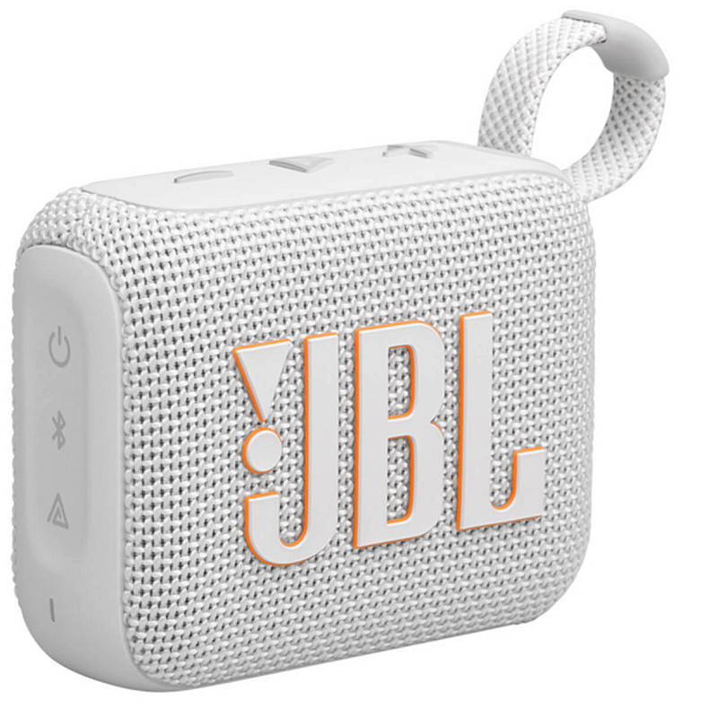 Портативна акустика JBL GO 4 White (JBLGO4WHT)