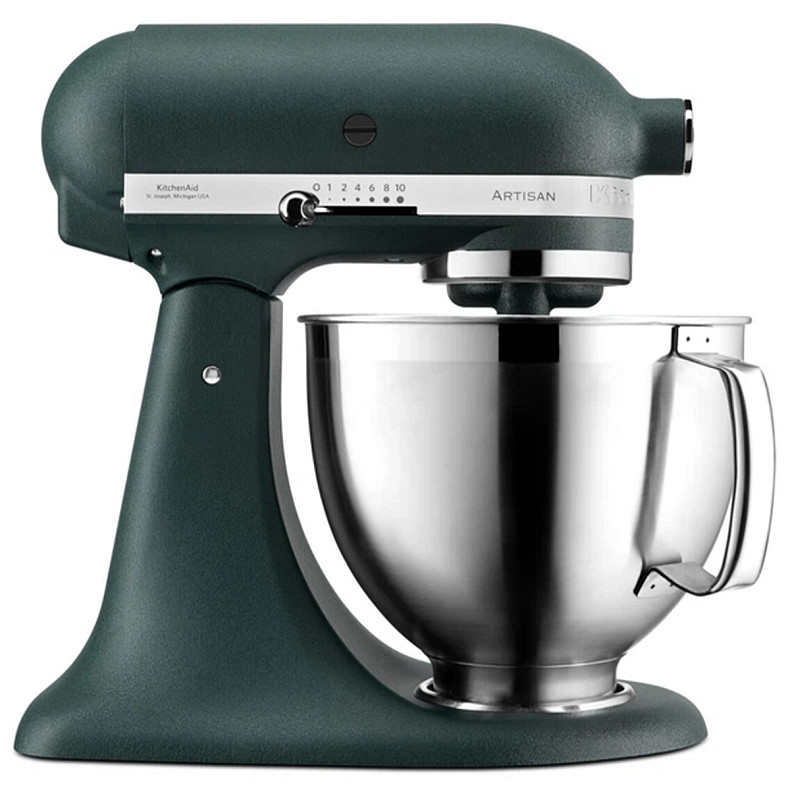 Кухонный комбайн KitchenAid Artisan 4,8 л 5KSM185PSEPP с откидным пальмовым блоком.