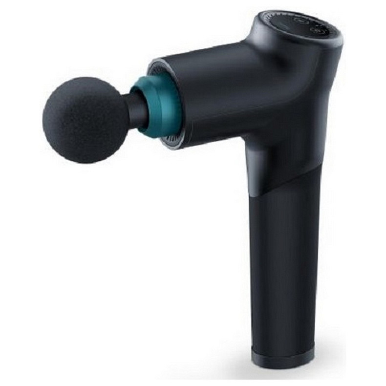 Масажер Beurer для тіла, літій- іонний акум., фасціальний, 5 насадок, чорний