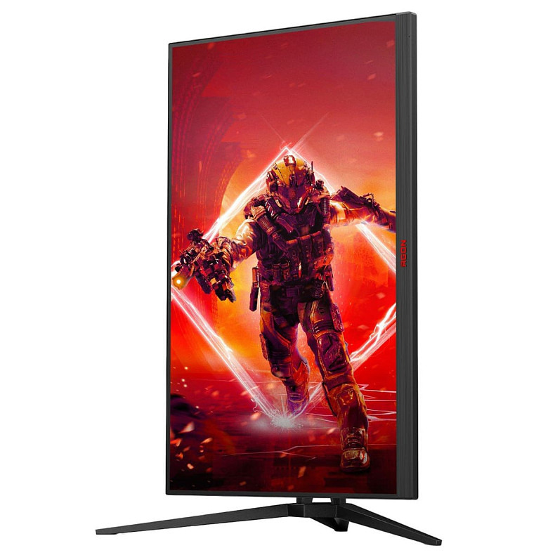 Монитор 31,5" AOC AGON AG325QZN/EU, QHD, VA, 240Hz, 0,5ms, 2хHDMI, 2хDP, USB-hub, HAS, Pivot, черный с че