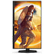 Монитор 27" AOC Q27G4XN, VA, QHD 2K, 180Гц, 0,5мс, 2хHDMI, DP, HAS, Pivot, черно-серый