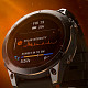 Спортивний годинник GARMIN Fenix 7S Pro Sapphire Solar Carbon Gray Titanium with Black Silicone