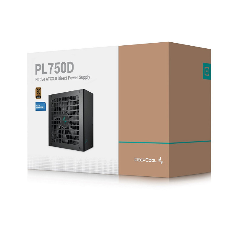Блок питания DeepCool PL750D (R-PL750D-FC0B-EU-V2) 750W