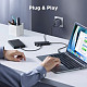 Хаб USB 3.2 Type-C -> 4хUSB-C 3.2 Gen2 10Gbps PD 100W Black CM806 Ugreen