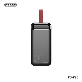 Универсальная мобильная батарея Proda PD P-96 30000mAh Black (PRD-PD-96-BK)