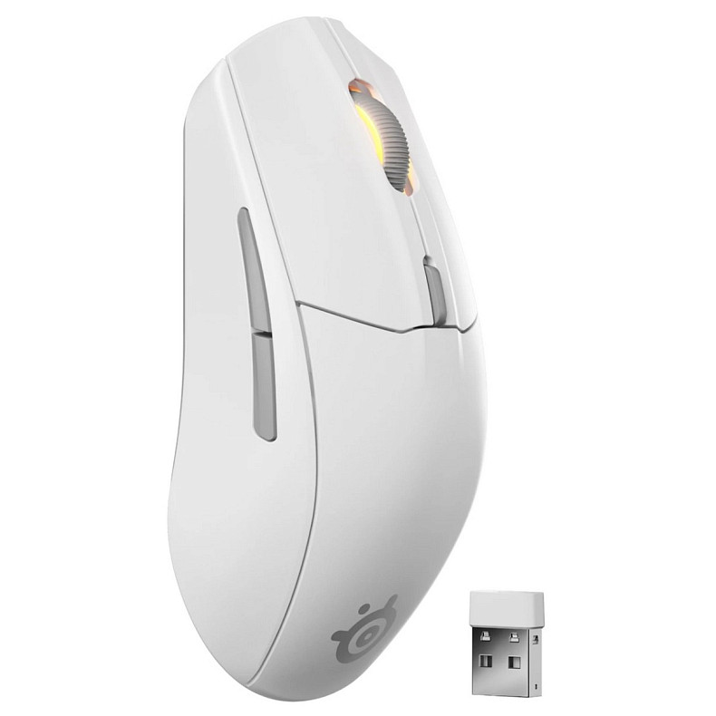 Мишка SteelSeries Rival 3 Gen 2 Wireless, RGB, White